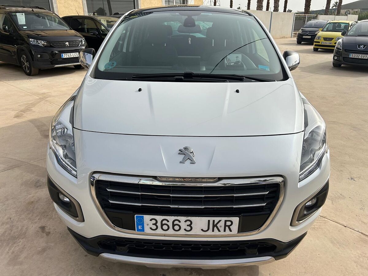 PEUGEOT 3008 ALLURE 1.6 BLUE HDI AUTO SPANISH LHD IN SPAIN 117K SUPERB 2015